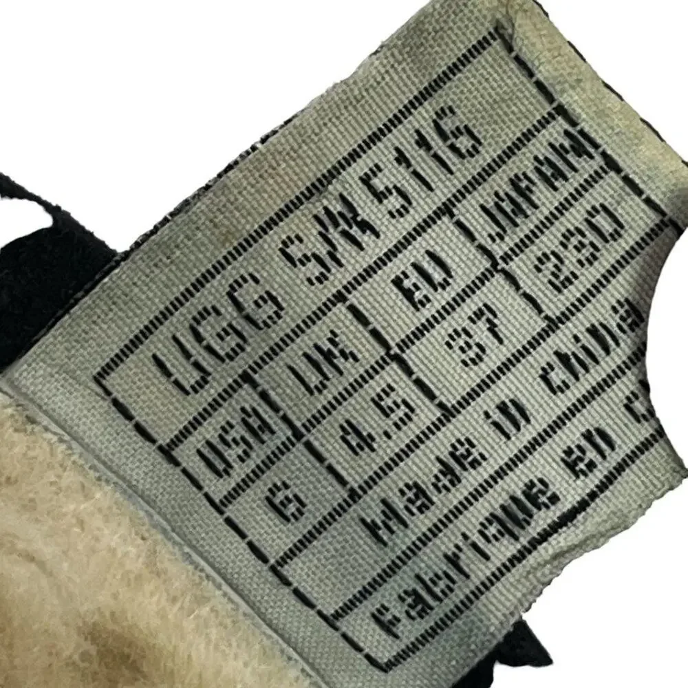 Ugg Australia Womens 5116 Mayfaire Black Side Zip Suede Genuine Leather Boots 6